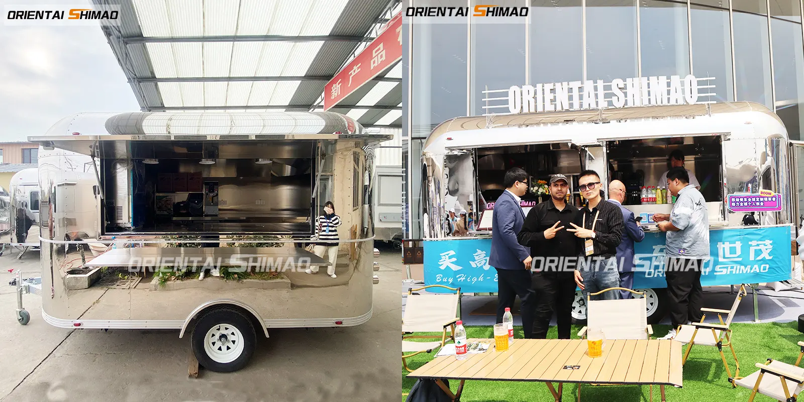 Maliit na Stainless Steel Food Trailer O Malaking Stainless Steel Food Trailer？