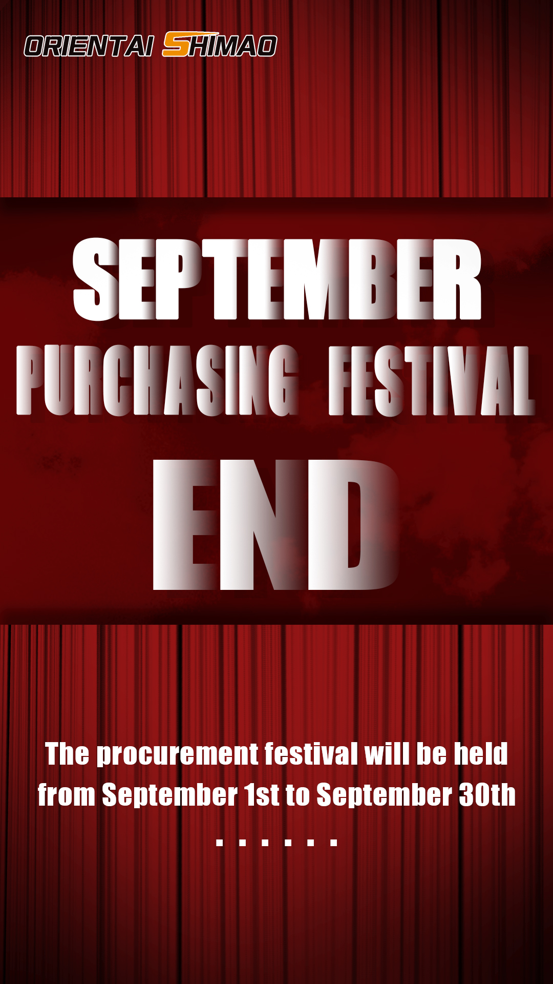 Tapos na ang September Discount!