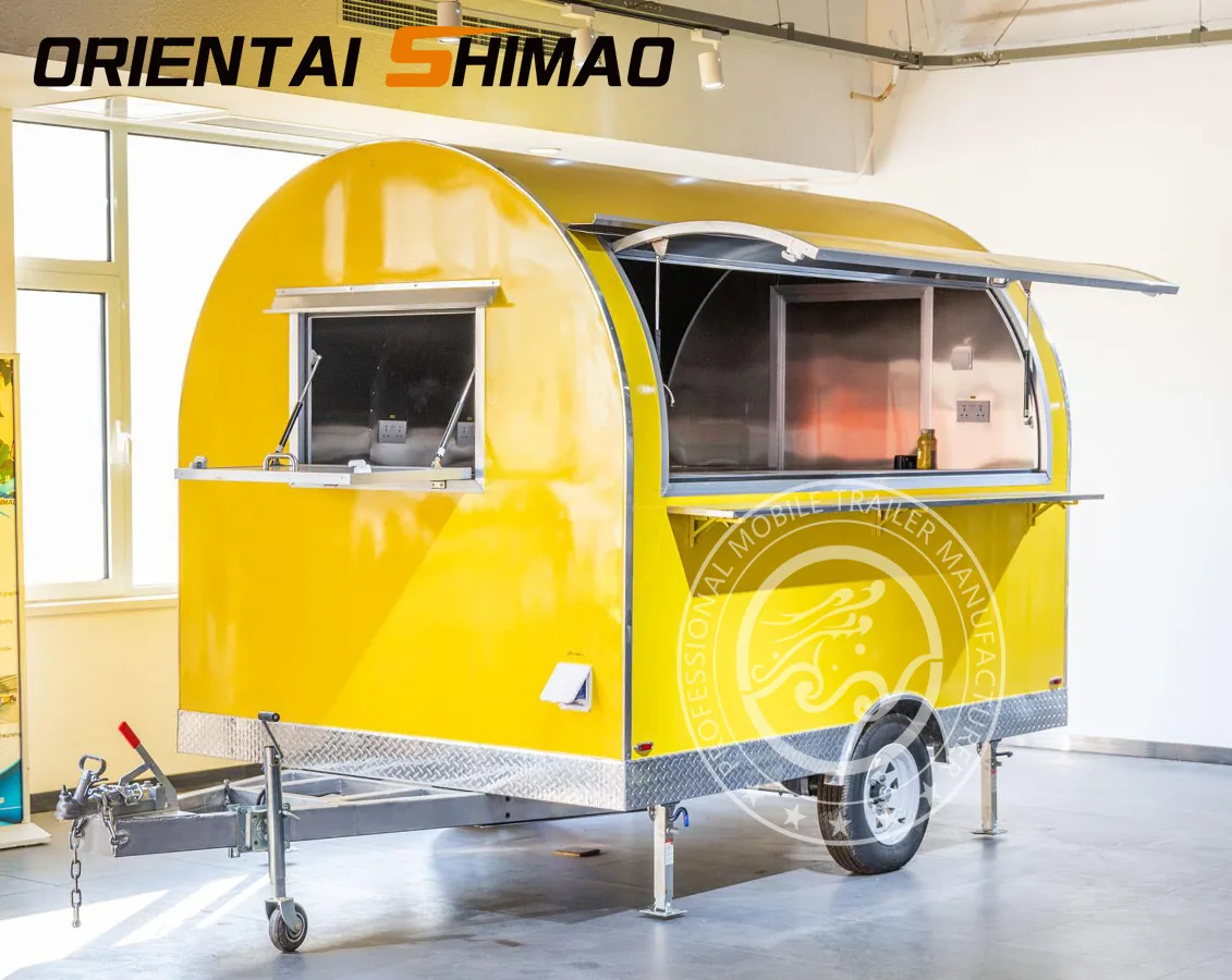 Round food trailer Panimula