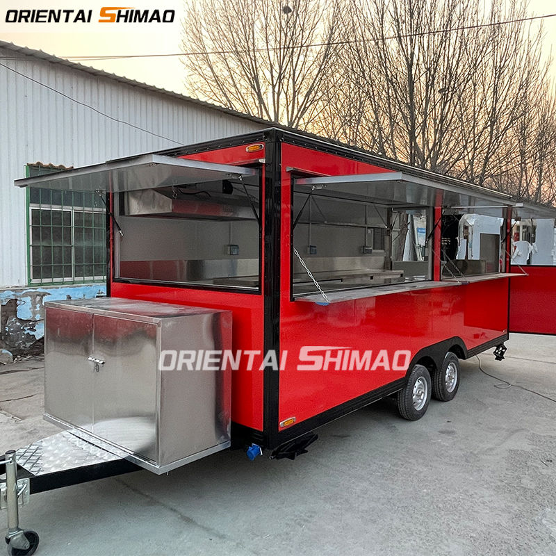 Food Truck na May Kumpletong Kagamitan sa Kusina