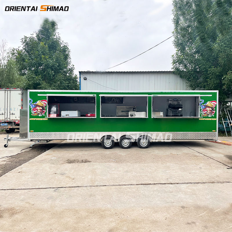 Food Truck na May Kumpletong Kusina