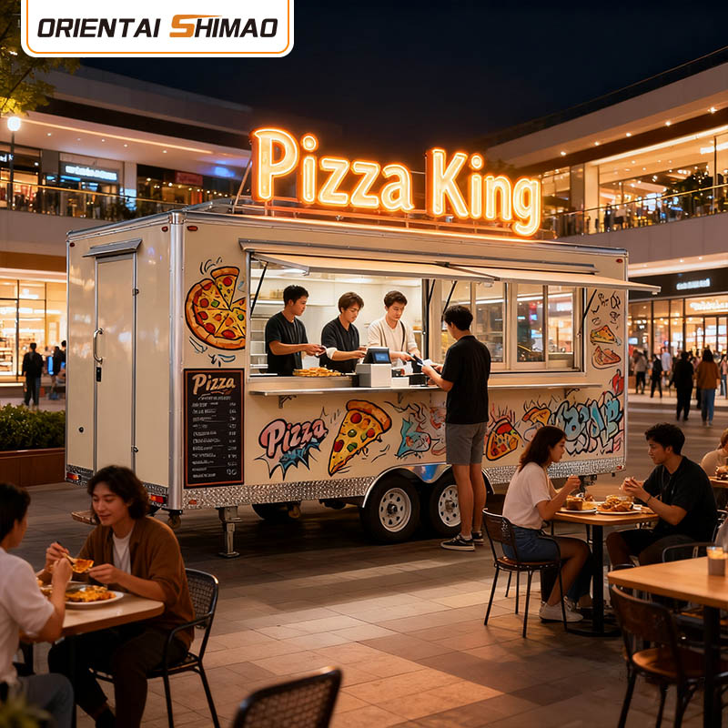 Trailer ng Pagkain na Handa sa Franchise