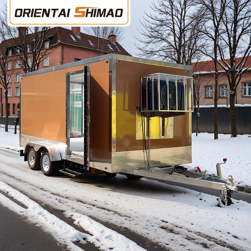 Insulated Freezer Trailer Para sa Matitinding Temperatura