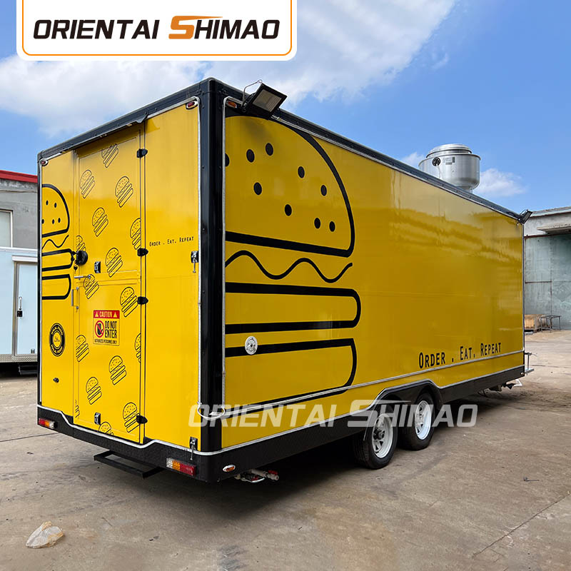 Night Market BBQ Food Trailer
