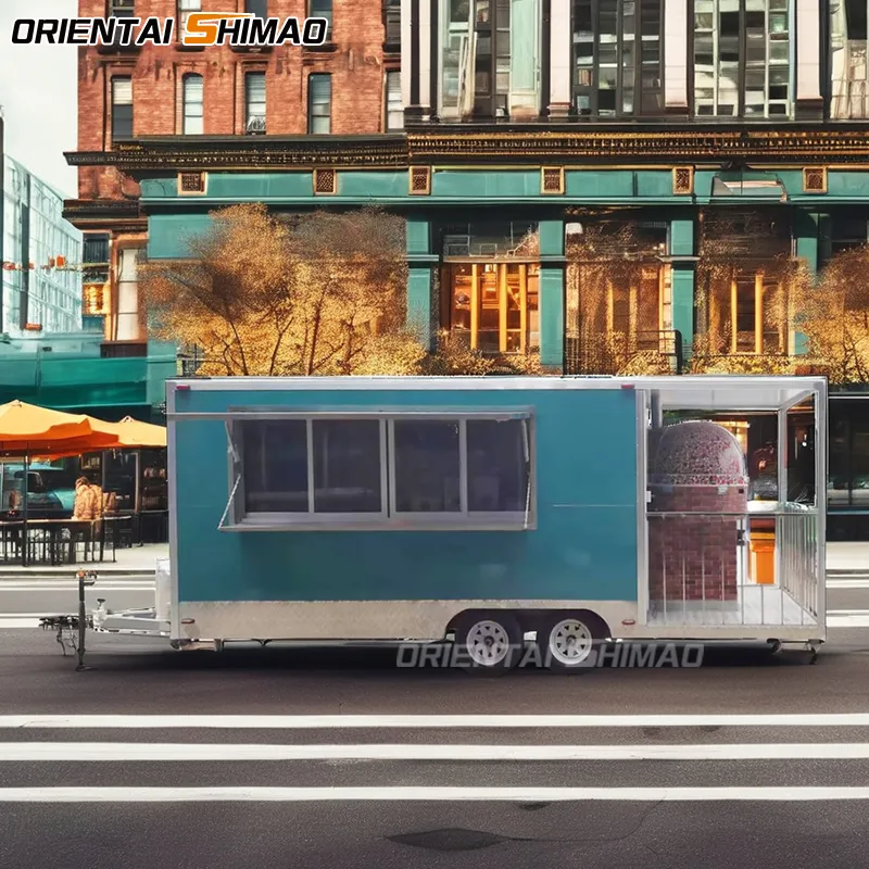 Trailer ng Pagkain ng Pizza