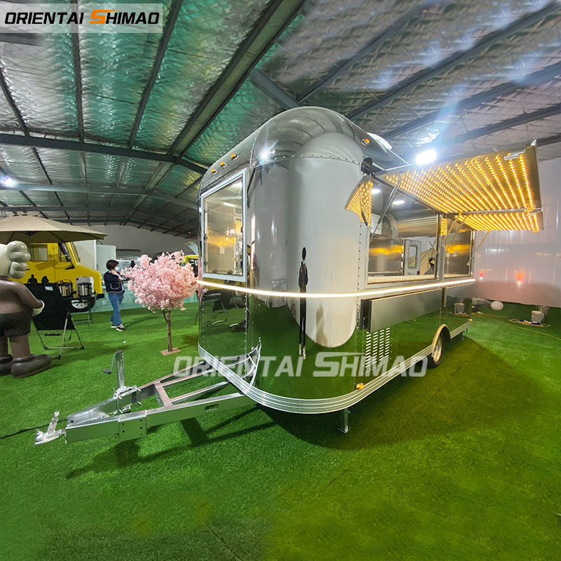 Hindi kinakalawang na Steel Food Truck